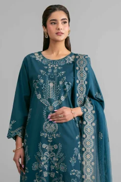 3 Piece - Embroidered Suit - 42619959