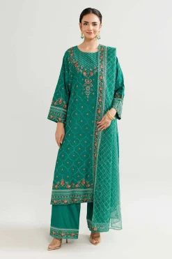 3 Piece - Embroidered Suit - 42519545