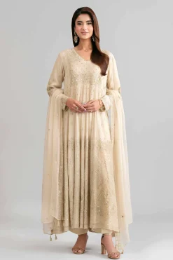 3 Piece - Embroidered Suit - 42619944