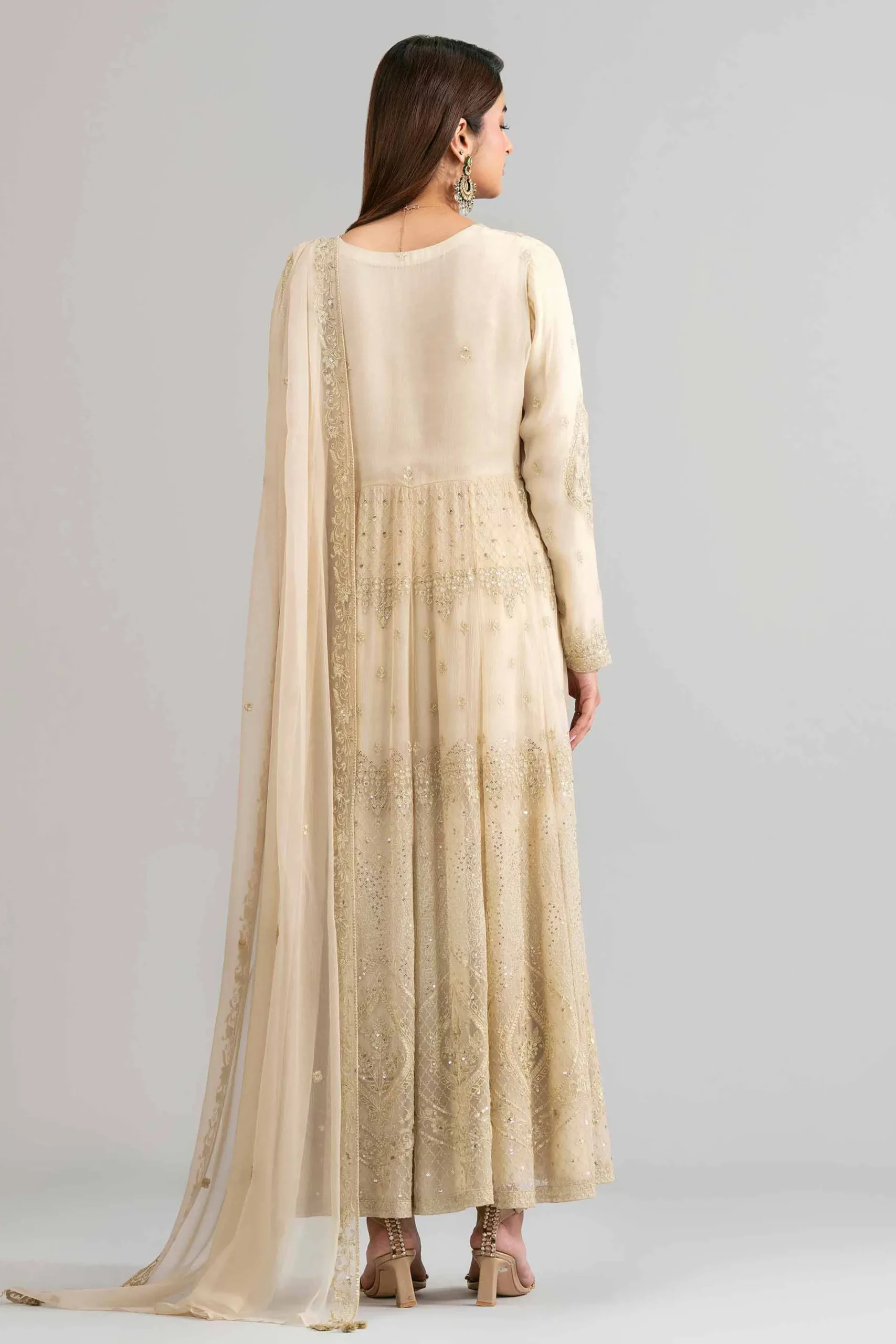 3 Piece - Embroidered Suit - 42619944