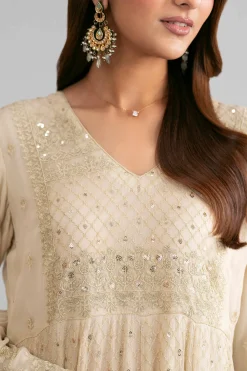 3 Piece - Embroidered Suit - 42619944