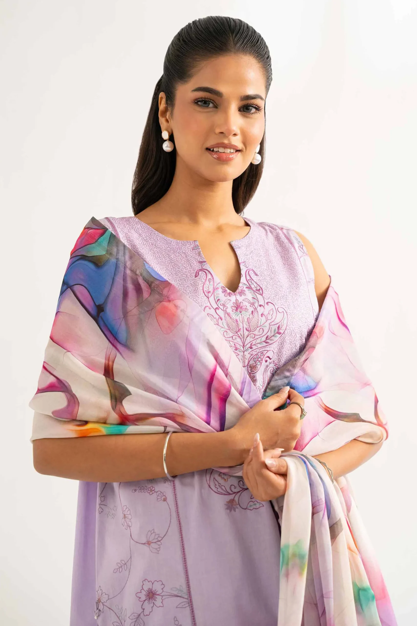 3 Piece - Embroidered Suit - 42519167