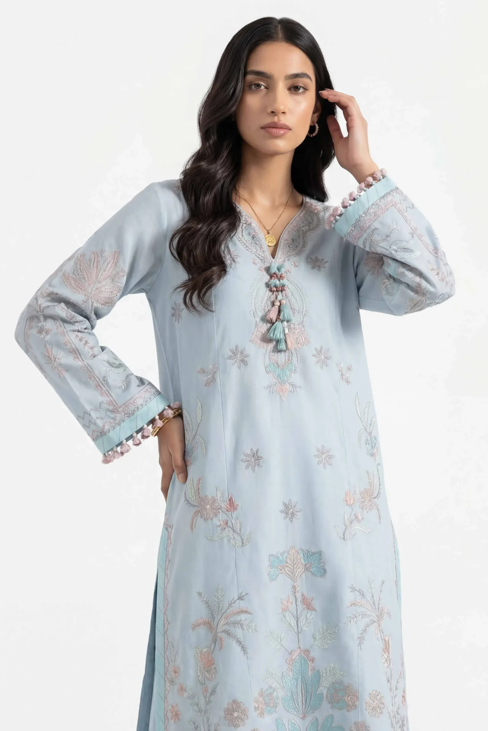 2 Piece - Embroidered Suit - 42601426