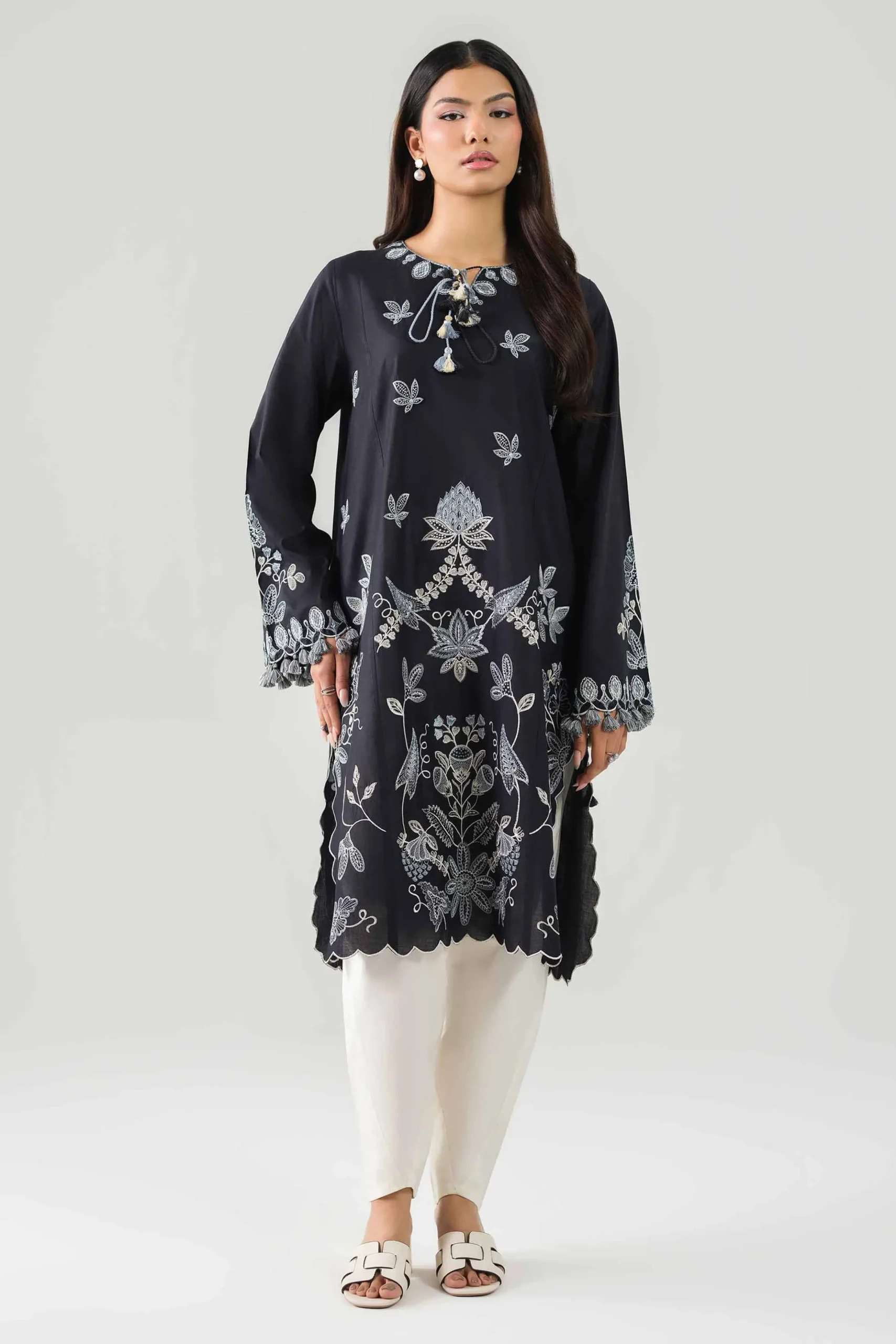2 Piece - Embroidered Suit - 42601098