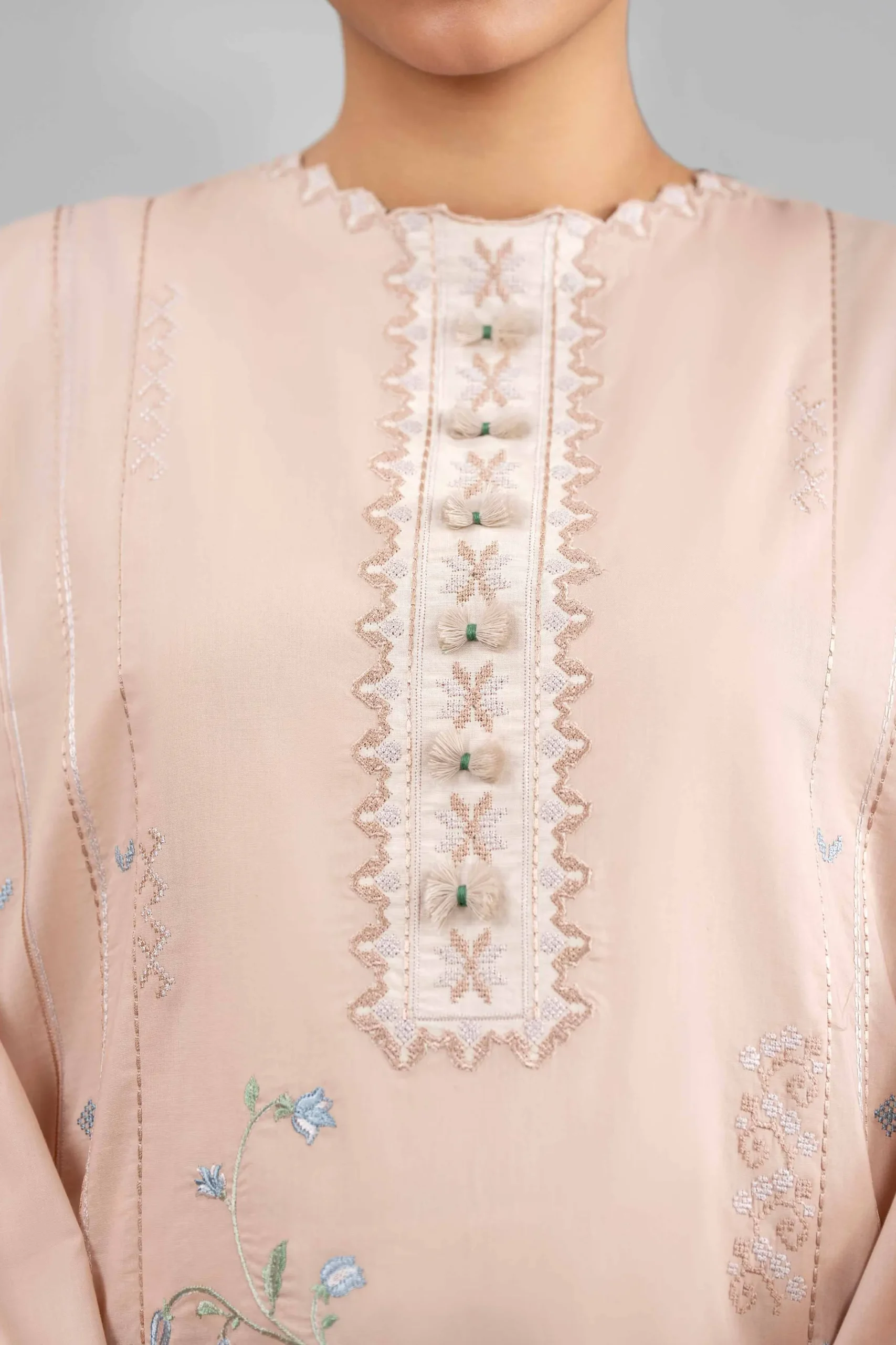 2 Piece - Embroidered Suit - 42601425