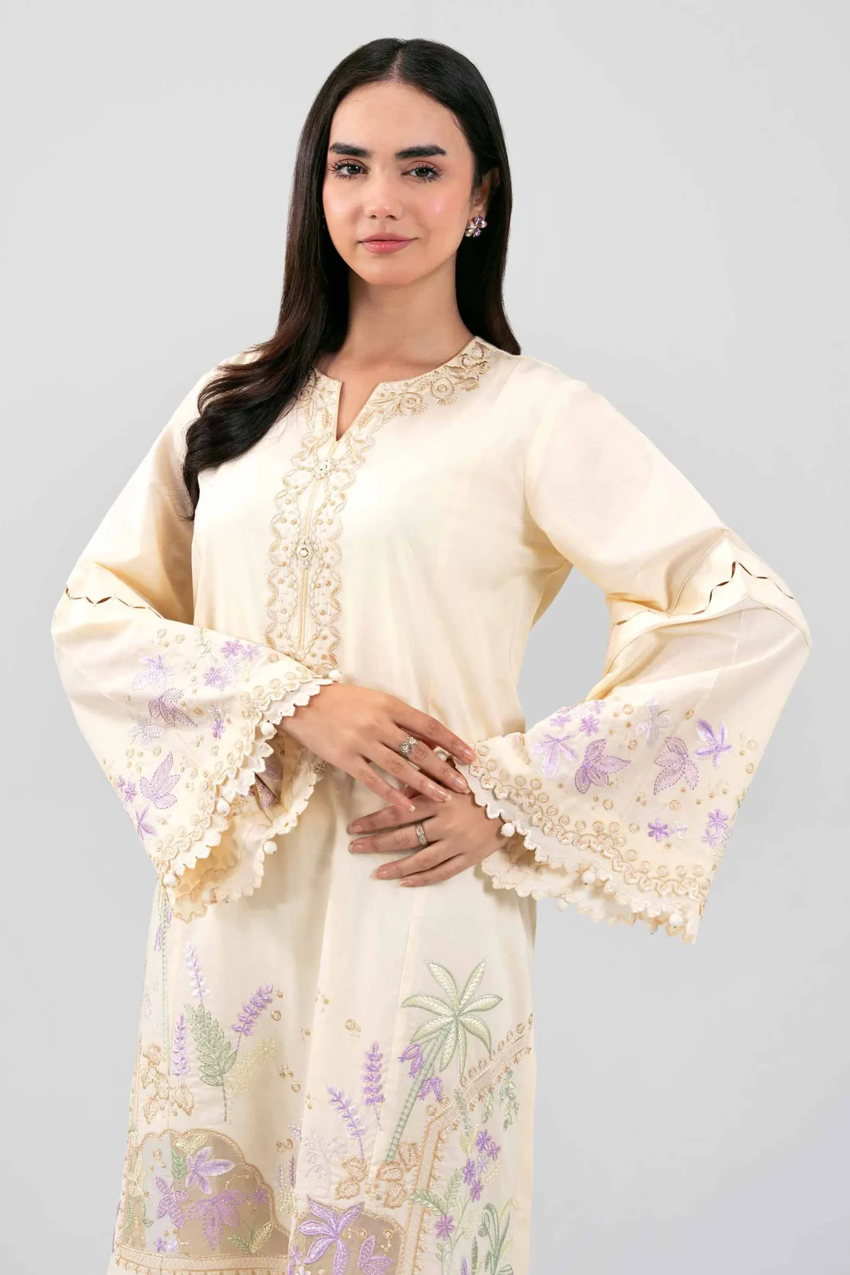2 Piece - Embroidered Suit - 42601431