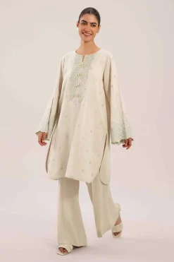 2 Piece - Embroidered Suit - 42502341