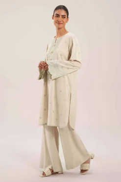 2 Piece - Embroidered Suit - 42502341