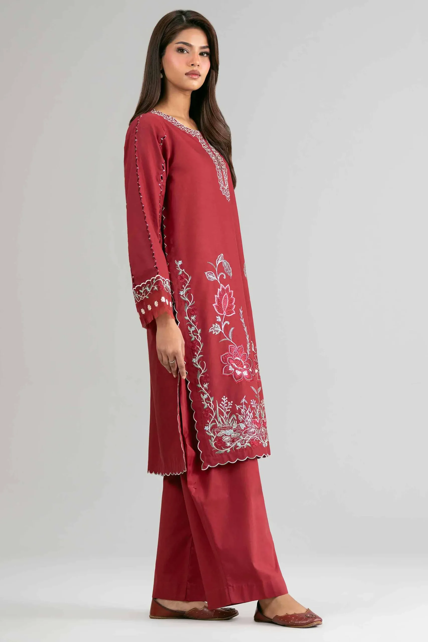 2 Piece - Embroidered Suit - 42601625