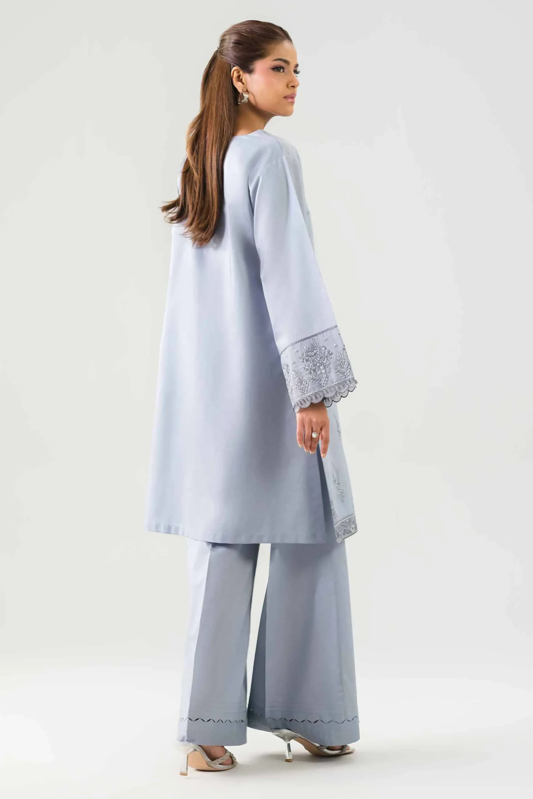2 Piece - Embroidered Suit - 42601095