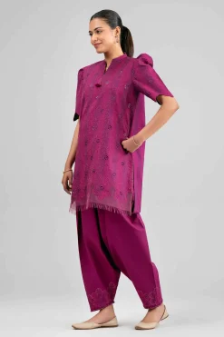 2 Piece - Embroidered Suit - 42601393