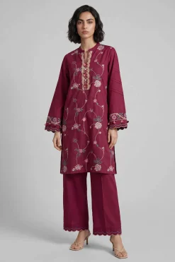2 Piece - Embroidered Suit - 42601643