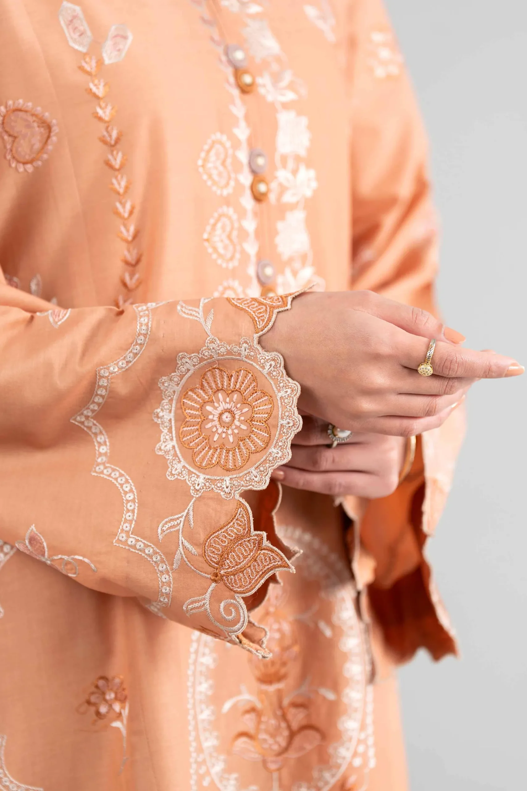 2 Piece - Embroidered Suit - 42601627