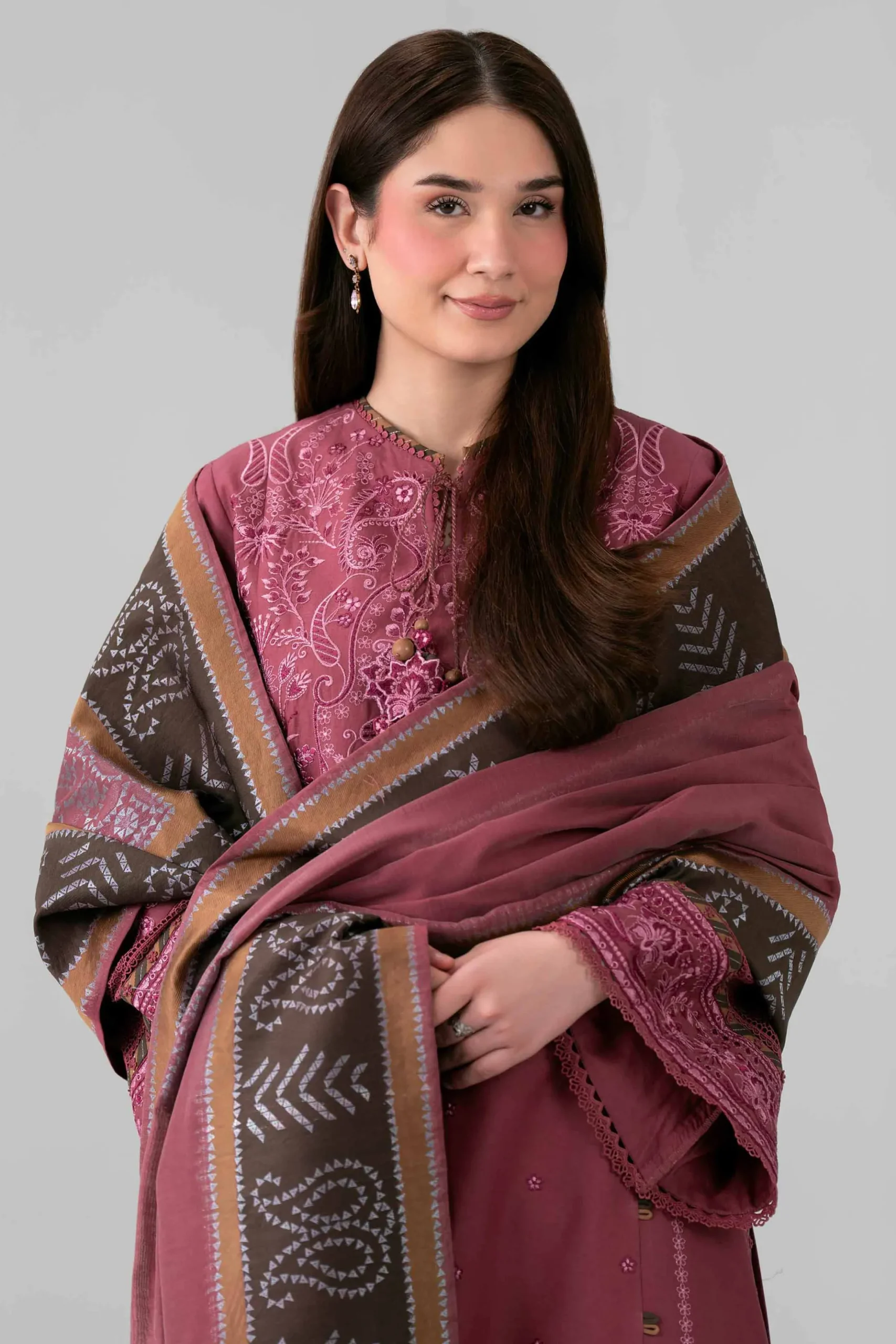 3 Piece - Embroidered Suit - 42601686