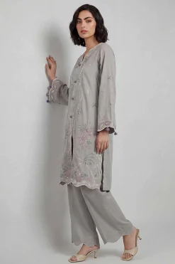 2 Piece - Embroidered Suit - 42601641