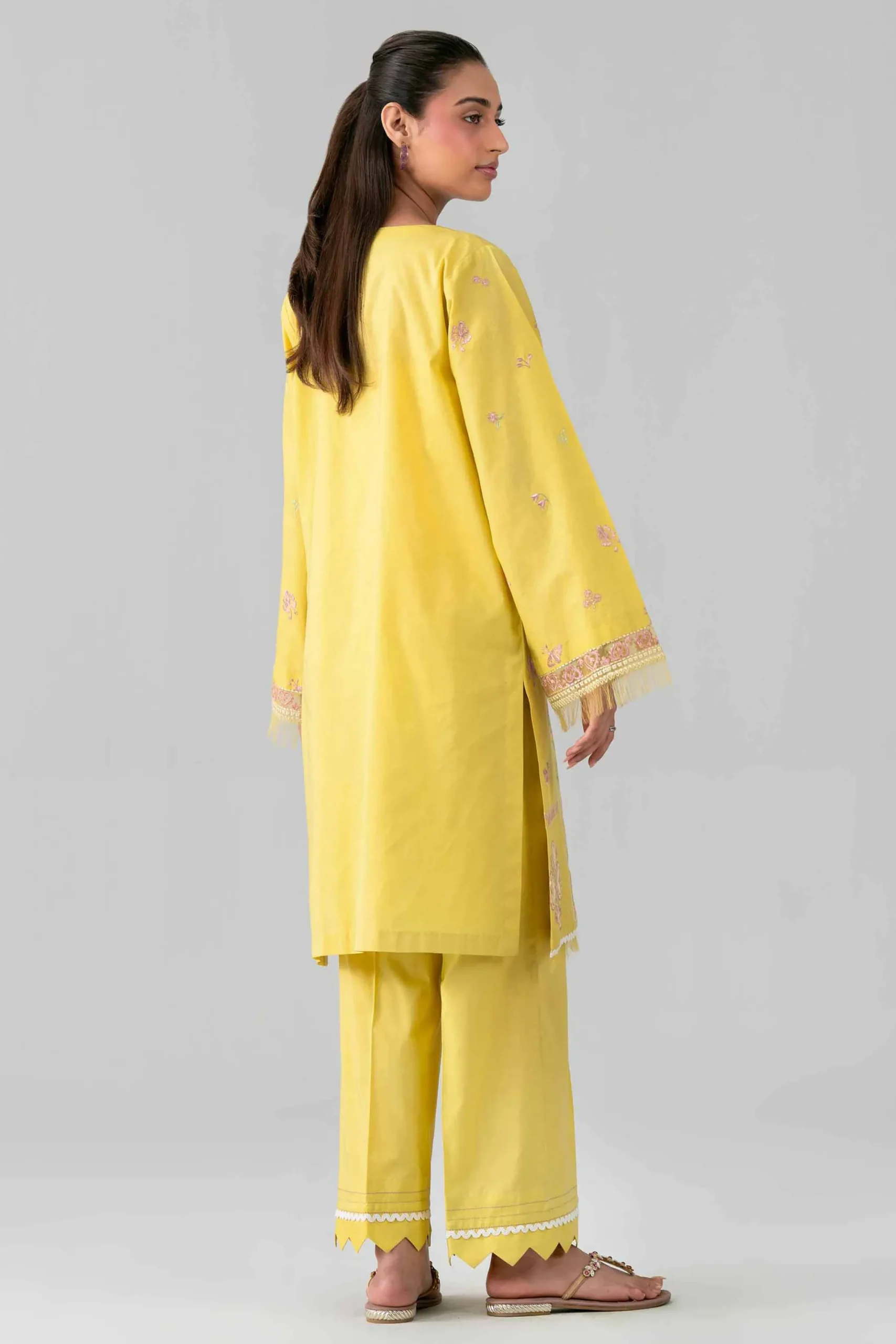 2 Piece - Embroidered Suit - 42601624