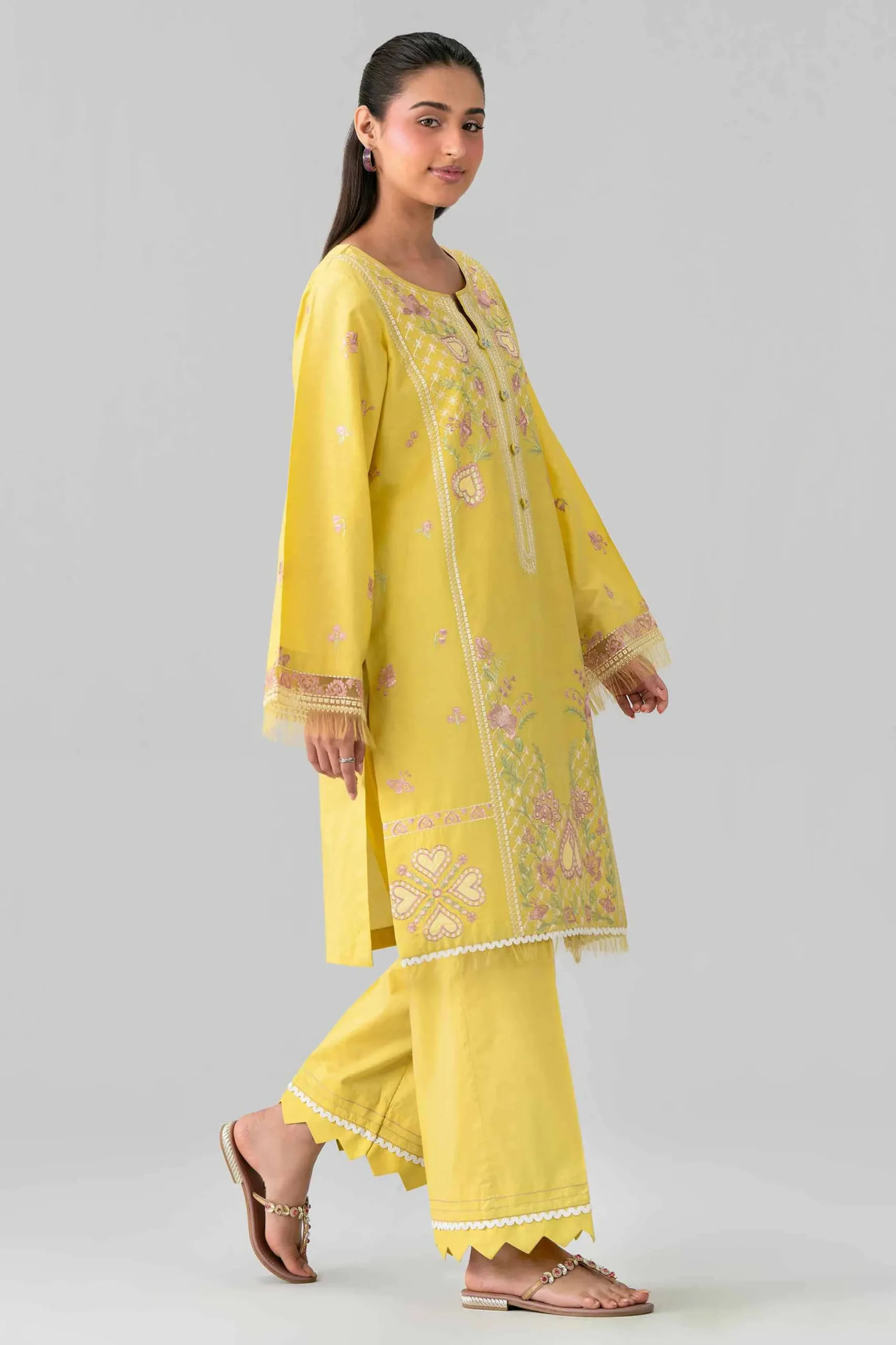 2 Piece - Embroidered Suit - 42601624