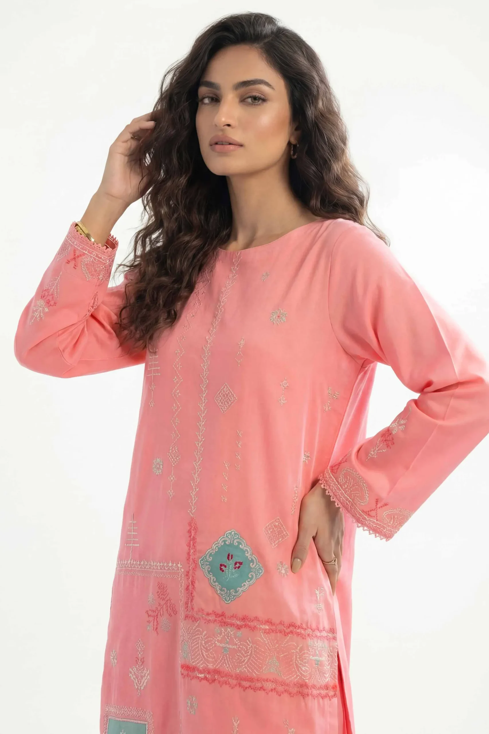 2 Piece - Embroidered Suit - 42601427