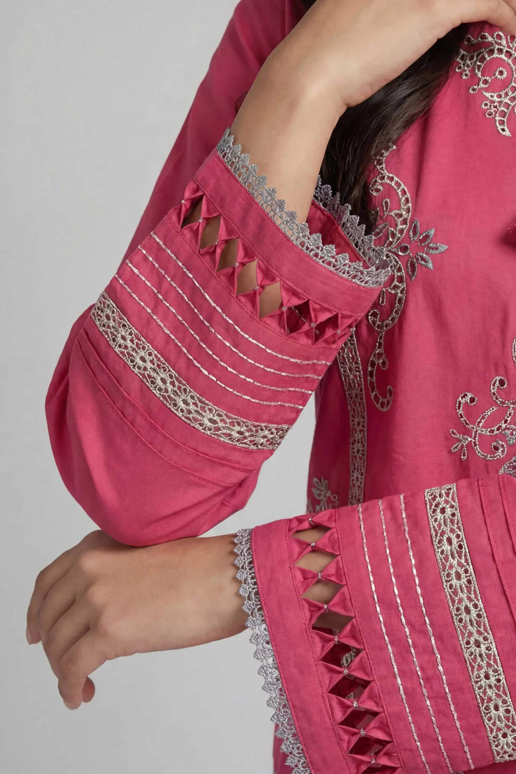 2 Piece - Embroidered Suit - 42601631