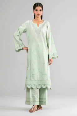 2 Piece - Embroidered Suit - 42601629