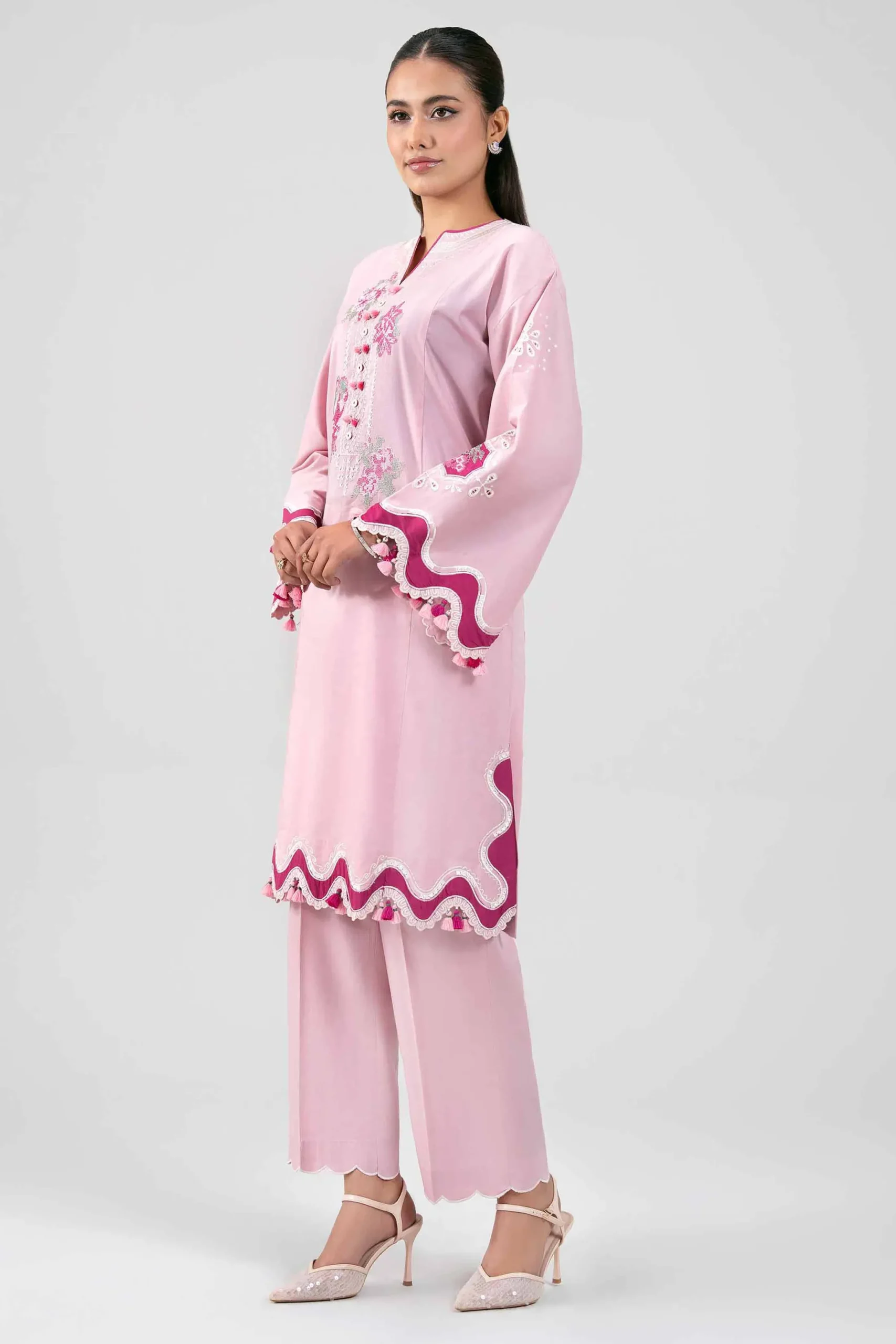 2 Piece - Embroidered Suit - 42601433