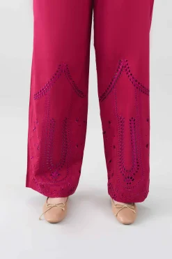 2 Piece - Embroidered Suit - AS26-69