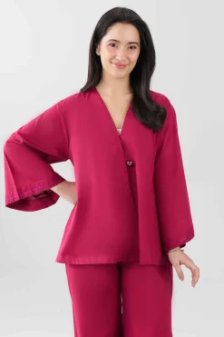 2 Piece - Embroidered Suit - AS26-69