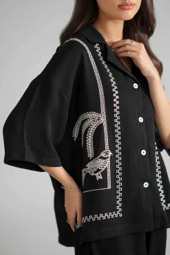 2 Piece - Embroidered Suit - AS26-40