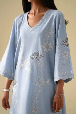 3 Piece - Embroidered Suit - KFE26-85