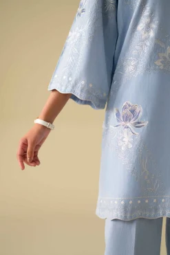3 Piece - Embroidered Suit - KFE26-85