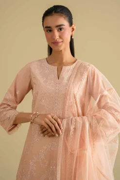 3 Piece - Embroidered Suit - KFE26-90