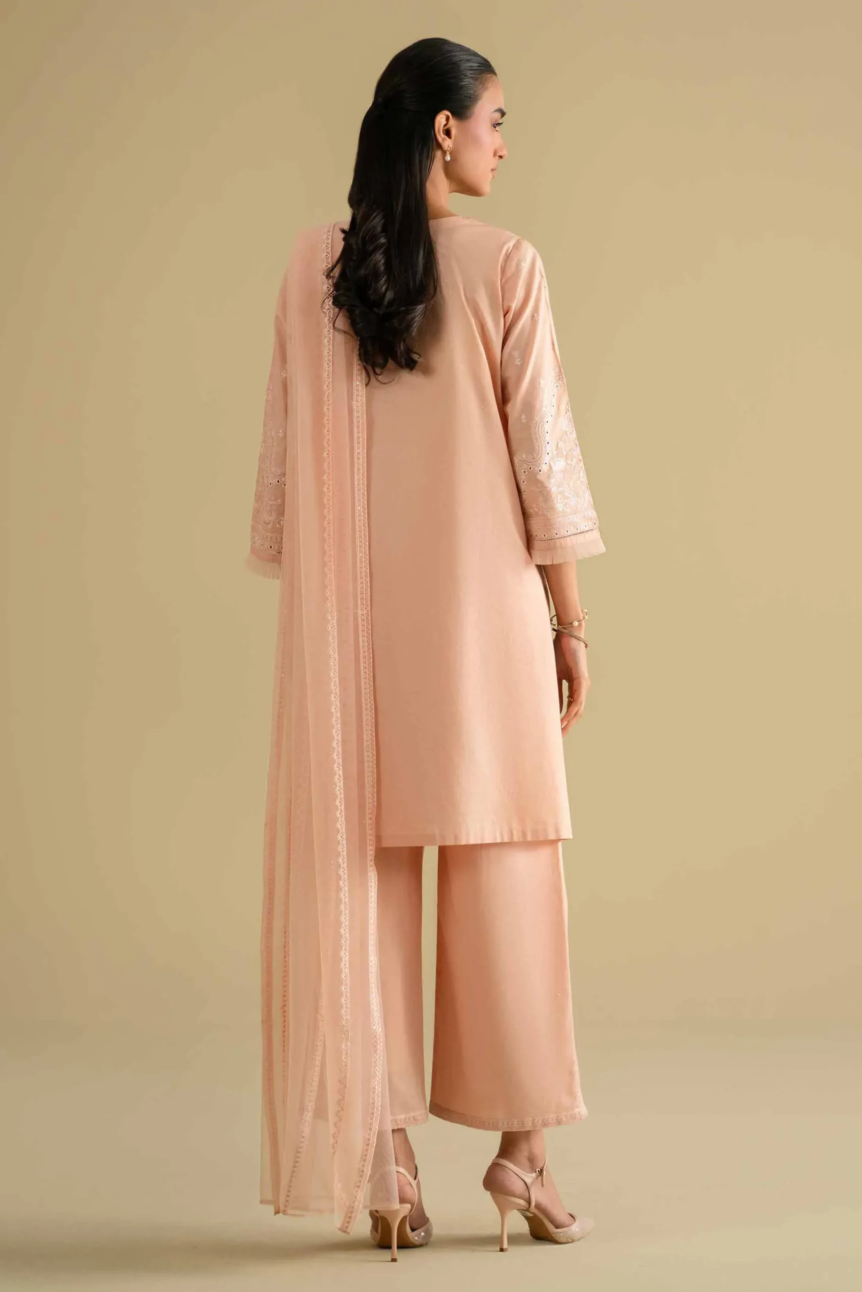3 Piece - Embroidered Suit - KFE26-90