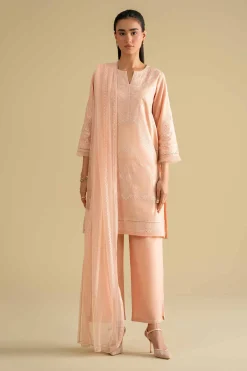 3 Piece - Embroidered Suit - KFE26-90