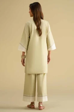 2 Piece - Embroidered Suit - KFE26-48