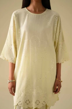 2 Piece - Embroidered Suit - KFE26-92