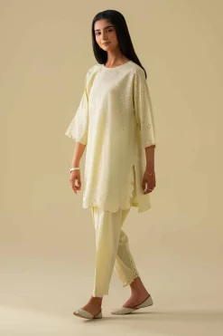 2 Piece - Embroidered Suit - KFE26-92