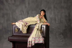 3 Piece - Embroidered Suit - KFE26-94