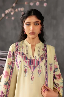 3 Piece - Embroidered Suit - KFE26-94