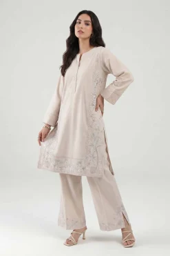 2 Piece - Embroidered Suit - KFE26-158