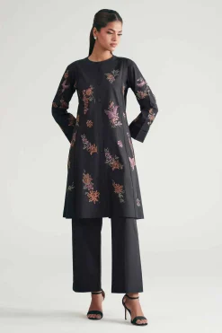 2 Piece - Embroidered Suit - KFE26-168