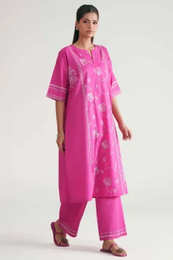 2 Piece - Embroidered Suit - KFE26-217