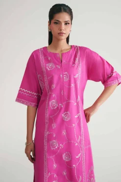 2 Piece - Embroidered Suit - KFE26-217