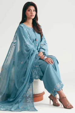 3 Piece - Embroidered Suit - KFE26-218