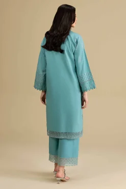 2 Piece - Embroidered Suit - KFE26-166