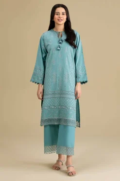 2 Piece - Embroidered Suit - KFE26-166