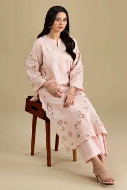2 Piece - Embroidered Suit - KFE26-164