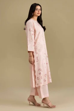 2 Piece - Embroidered Suit - KFE26-164
