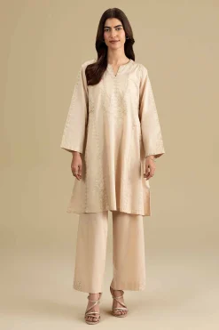2 Piece - Embroidered Suit - KFE26-161