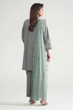 3 Piece - Embroidered Suit - KFE26-222