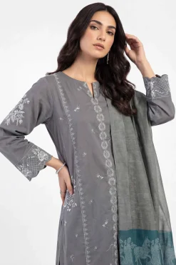 3 Piece - Embroidered Suit - KFE26-214